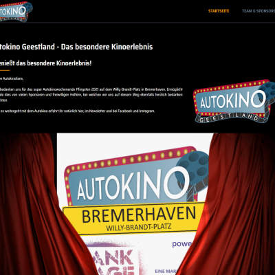 Event Autokino Geestland