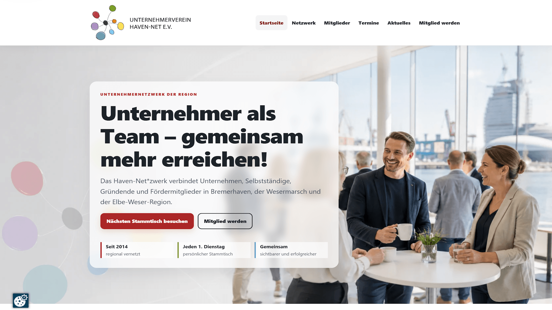 Vorschau des Projekts Unternehmerverein Haven-Net e.V.